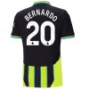 Officiële Voetbalshirt + Korte Broek Manchester City Bernardo 20 Uit 2024-25 - Kids